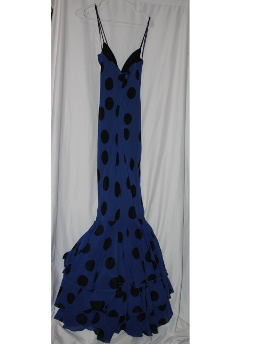 NEW Zara Polka Dot Maxi Dress Size XS - Picture 14 of 16